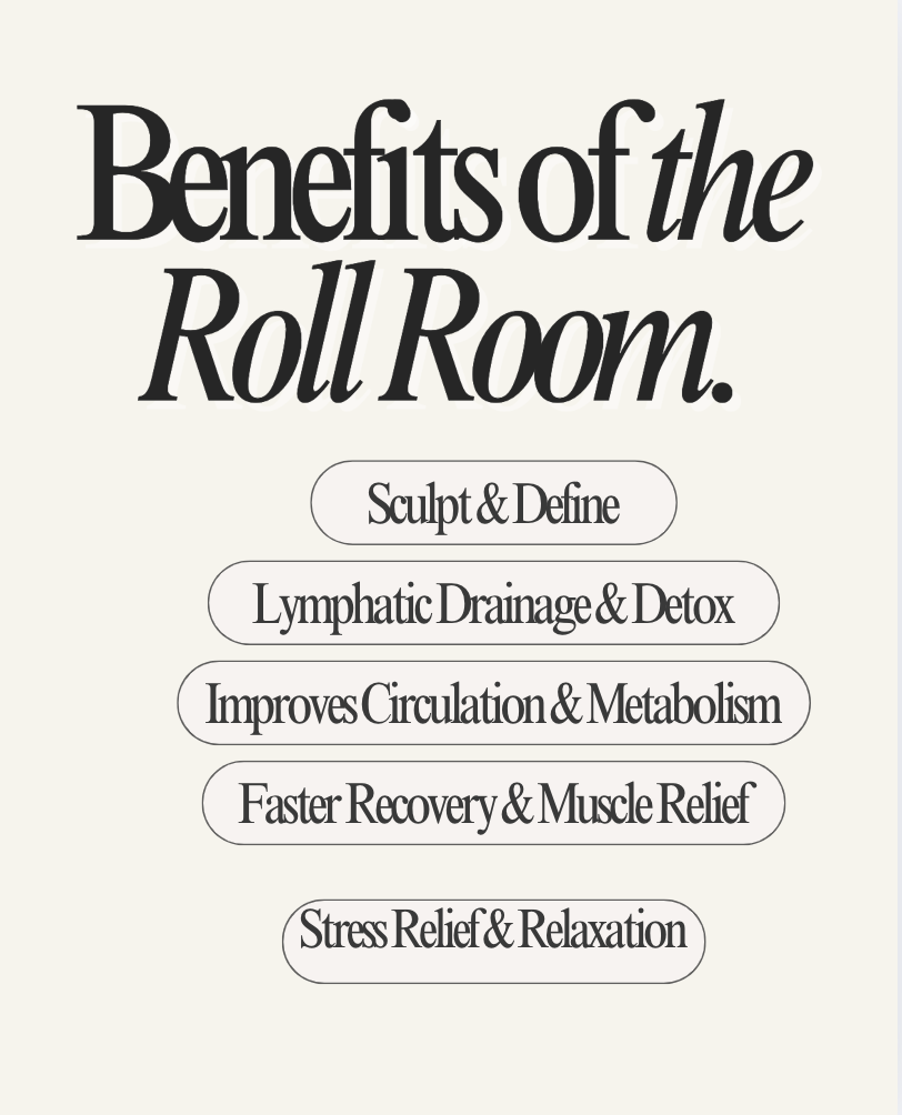 The Roll Room's Body Roll Therapy Service (Intense Roll 75 Mins)