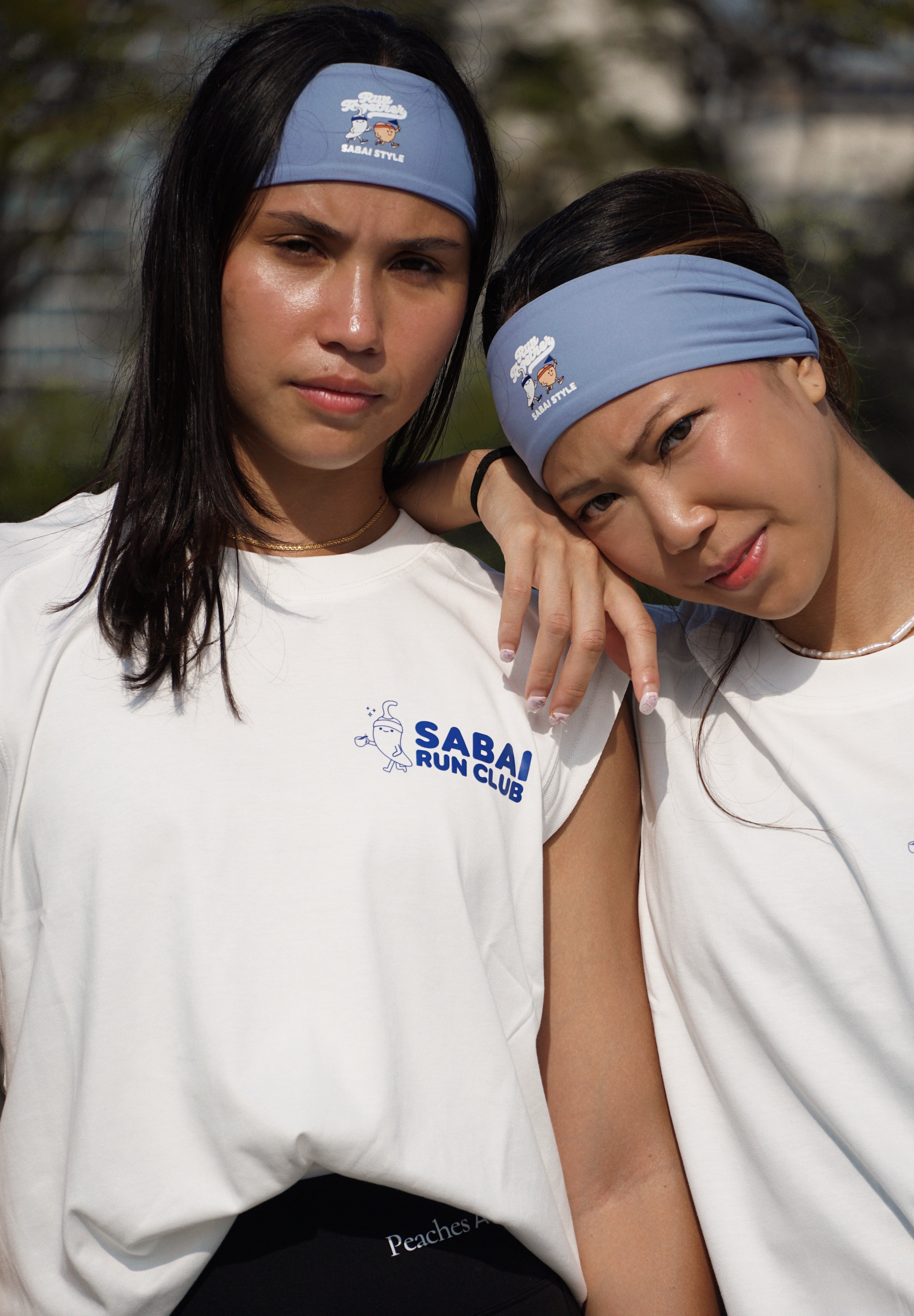 Peaches x Sabai Run Club Headband