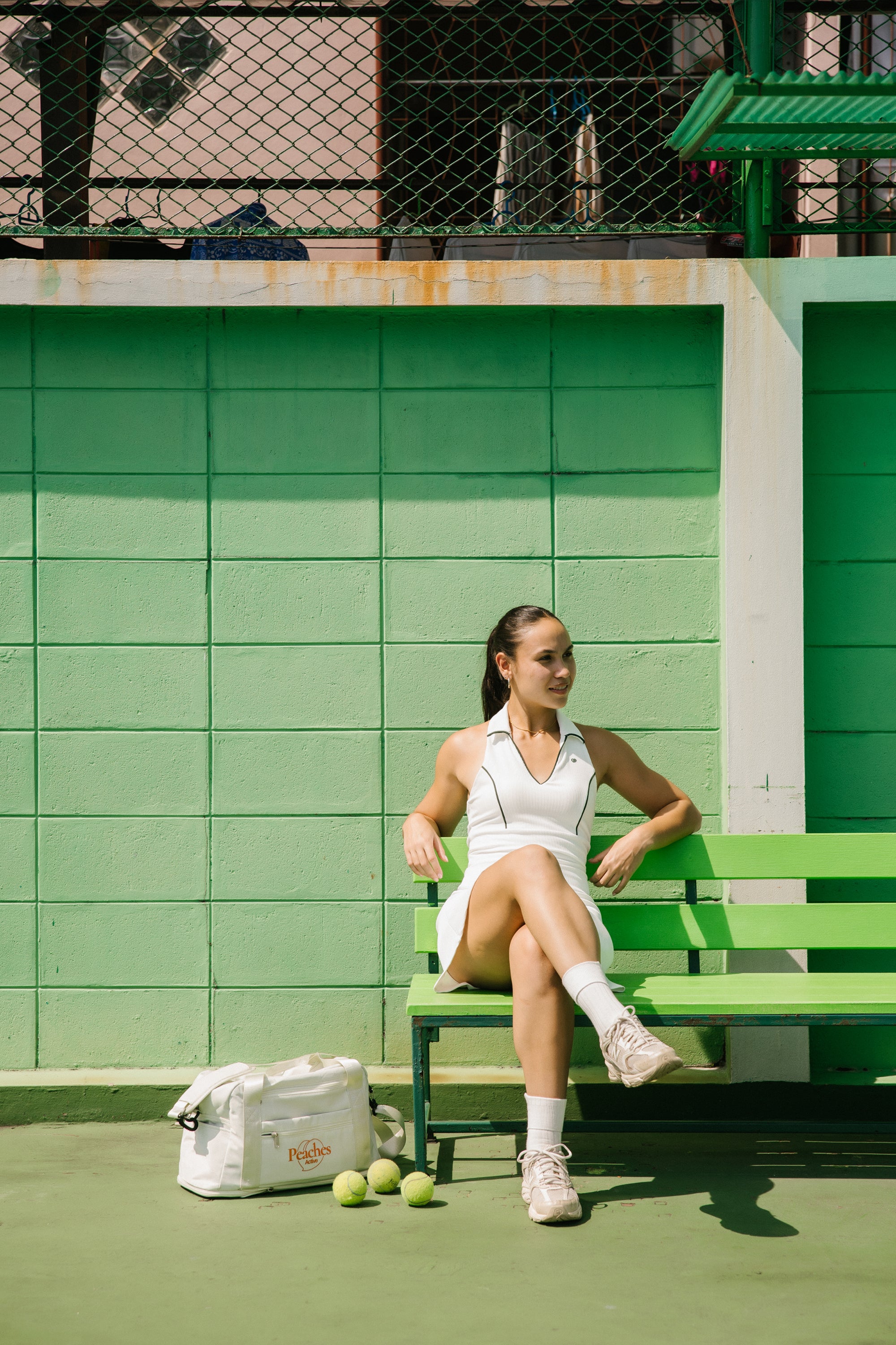 Sporty Halter Neck Dress