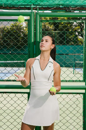 Sporty Halter Neck Dress