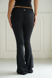 Foldover Flare Pants