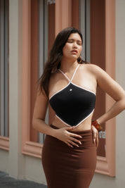 Diamond Halter Bra