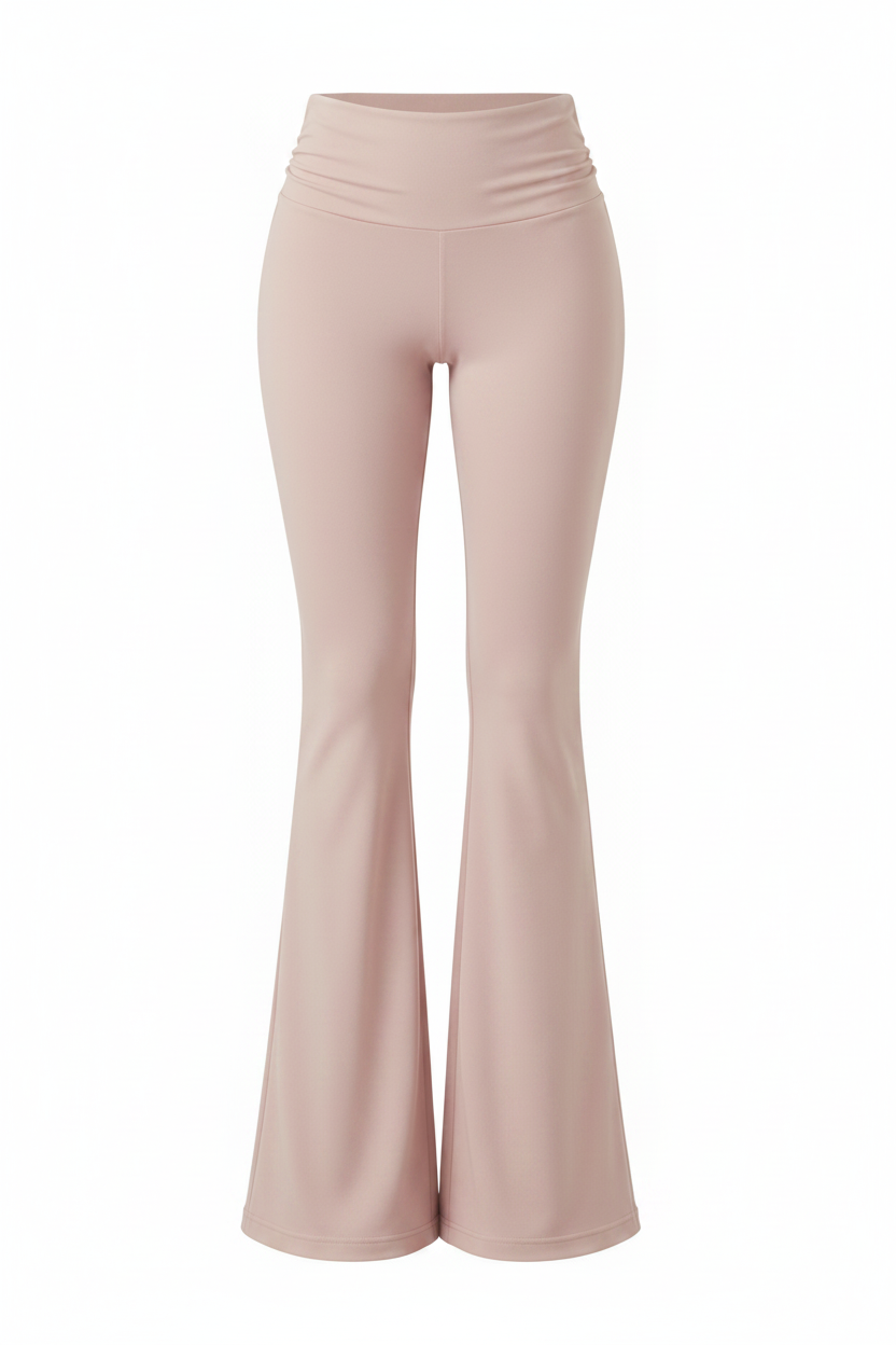 Flare Yoga Pants Baby Pink