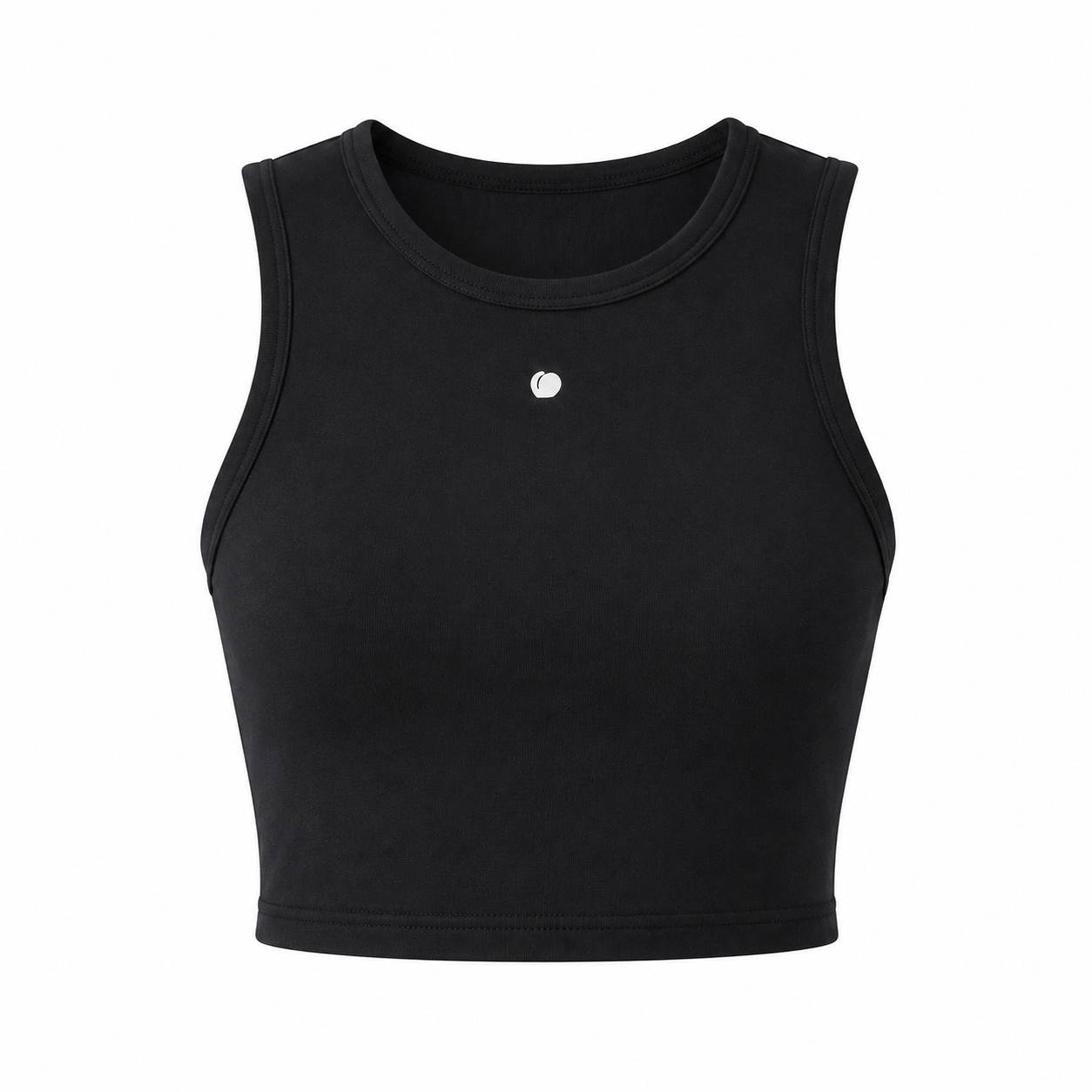 Flyaway Ultrasculpt Cropped Top With Built-In Bra Black Edition
