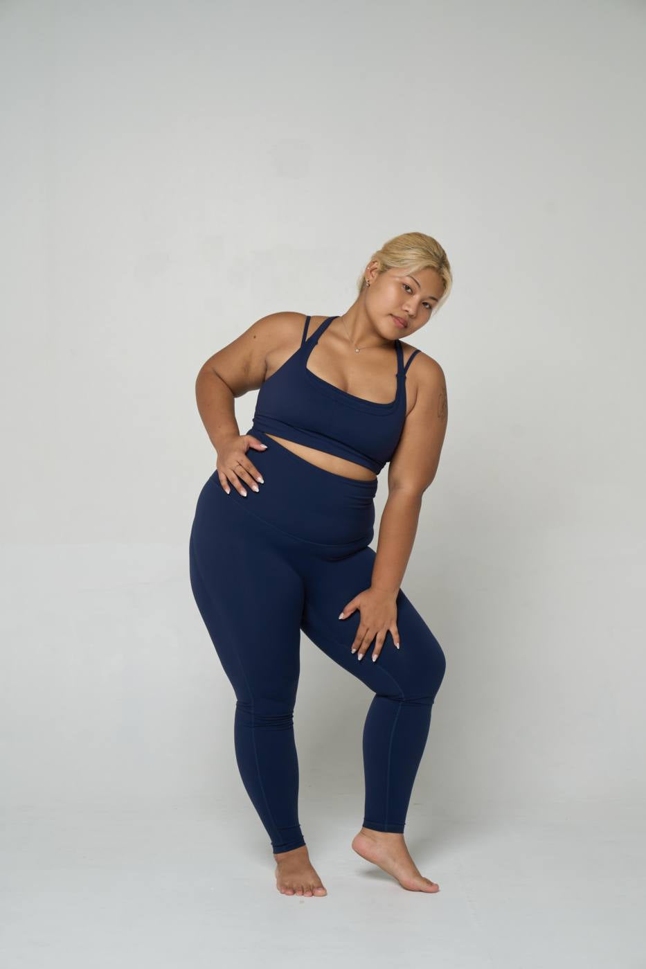 Peaches Paris Leggings  Solid Edition Ink Navy